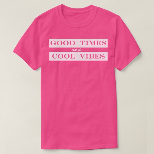 良い時期と Tシャツ (デザイン正面)