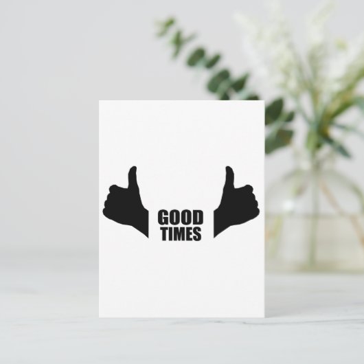 良い時期 ポストカード (スタンド正面)