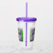 良い時間をマルディ転がグラスパープルチーズ アクリルタンブラー (右)