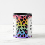 良い朝のもしことわざだと思うおもしろい マグカップ (中央)