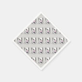 良い朝の豚 スタンダードカクテルナプキン (角)