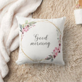 良い朝 クッション (ブランケット)