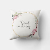 良い朝 クッション (裏面)