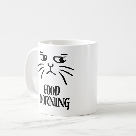 良い朝 コーヒーマグカップ (正面左)