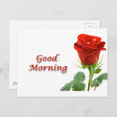 良い朝 ポストカード (正面/裏面)