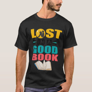 良い本に夢中 読書好き ギフトTシャツ Tシャツ