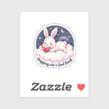 良い本に飛び込む – かわいいバニー