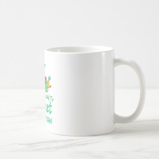 良い本は甘い一角獣の夢につながる コーヒーマグカップ (右)