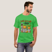 良い本を読み取る Tシャツ (正面フル)