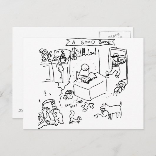 良い本 ポストカード (正面/裏面)