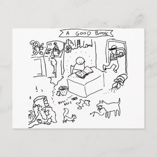 良い本 ポストカード (正面)