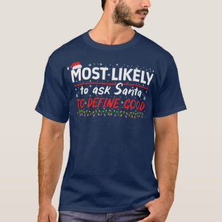 良い材料を頼定義する可能性が最も高おもしろいい Tシャツ