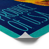 良い梨の上の犬梨のクレートLabelSuisun, CA ポスター (角)