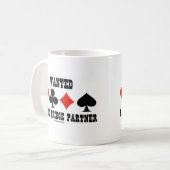 良い橋渡し姿勢を望んでいた コーヒーマグカップ (正面左)