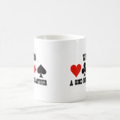 良い橋渡し姿勢を望んでいた コーヒーマグカップ (中央)