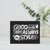 良い歯はいつもスタイル ポストカード (スタンド正面)