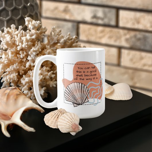 良い殻 コーヒーマグカップ