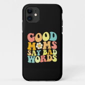 良い母は悪い言葉を言うグルーヴィー母の日 Case-Mate iPhoneケース (裏面)
