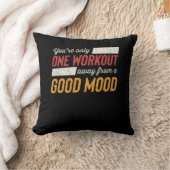 良い気分遠くにの動機からの一つのトレーニング クッション (ブランケット)