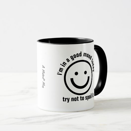 良い気分 – A MisterP Mag マグカップ (正面右)