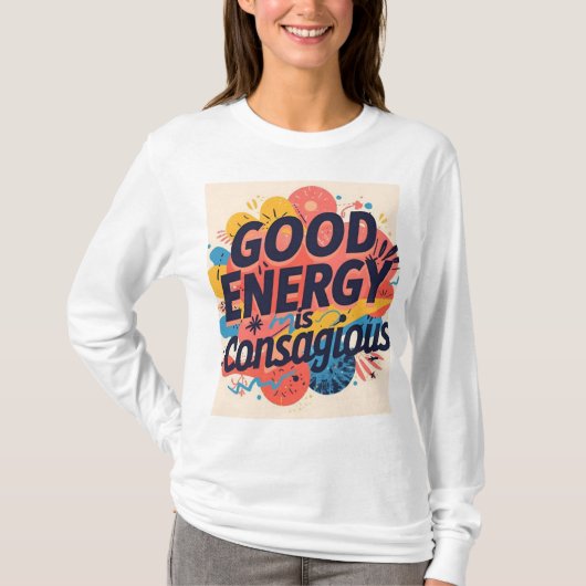良い波動 Tシャツ (正面)
