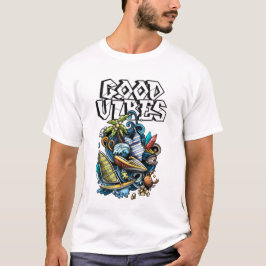 良い波動 Tシャツ