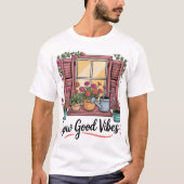 良い波動 Tシャツ (正面)