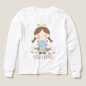 良い牧者 可愛い キリスト教の子供服 (デザイン正面)