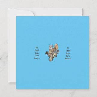良い犬はすべて天国 カード