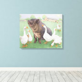 良い生活 キャンバスプリント (インサイチュ (ウッドフロア))