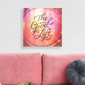 良い生活 キャンバスプリント (インサイチュ (リビング))