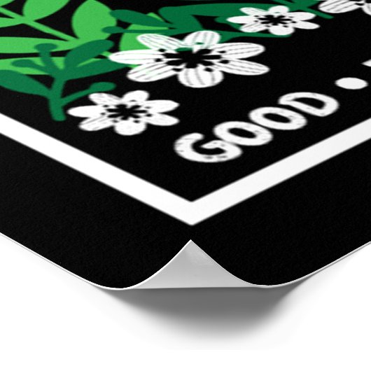 良い種を植える ポスター (角)