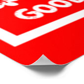 良い種子の植え付けポスター ポスター (角)