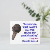 良い立ち上がり葉書 ポストカード (スタンド正面)