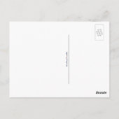 良い立ち上がり葉書 ポストカード (裏面)