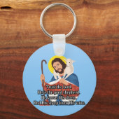 良い羊飼いキーチェーン キーホルダー (正面)