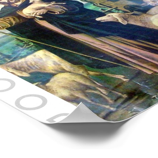 良い羊飼い…主イエス ポスター (角)