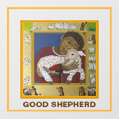 良い羊飼失ったいのアイコン ウィンドウサイン (シート)