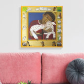 良い羊飼失ったいのアイコン キャンバスプリント (インサイチュ (リビング))