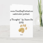 良い聞き手に母の日を幸せに カード (裏面)