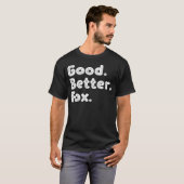 良い良いキツネ Tシャツ (正面フル)