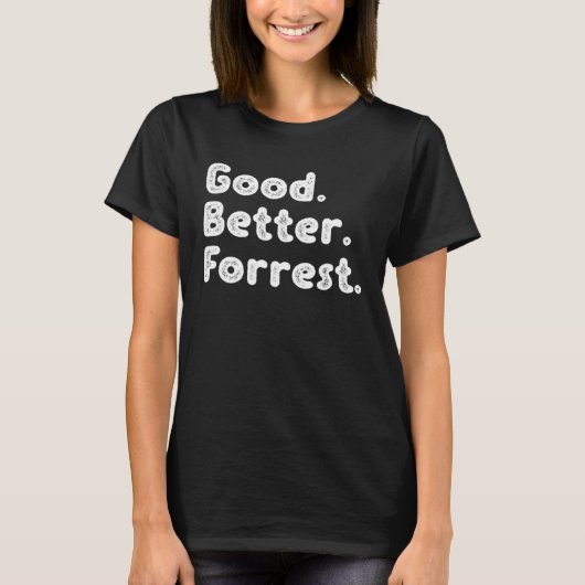 良い良いフォレスト Tシャツ (正面)