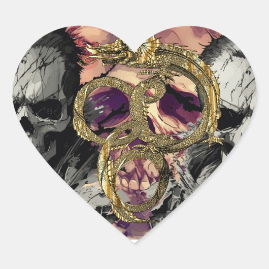 良い芸術。 ハートシール (正面)