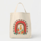 良い虹のインスピレーション大きなトートバッグを参照 トートバッグ (正面)