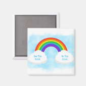 良い虹の磁石であることを見る マグネット (正面/裏面)