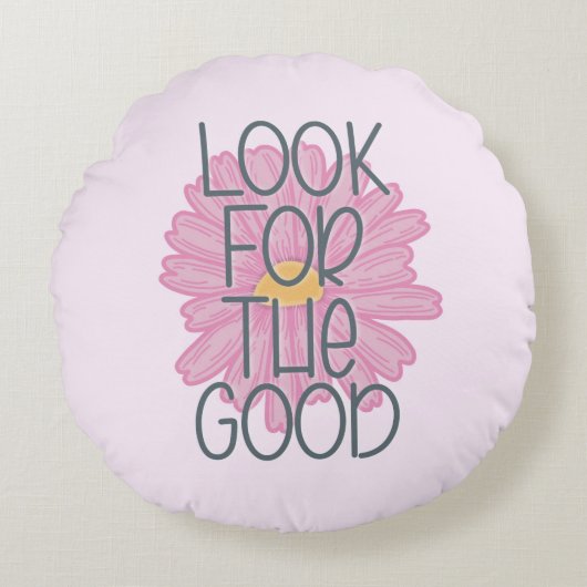 良い装飾用クッション ラウンドクッション (正面)