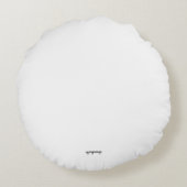 良い装飾用クッション ラウンドクッション (裏面)