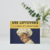 良い調理師-ヴィンテージ漫画 ポストカード (スタンド正面)