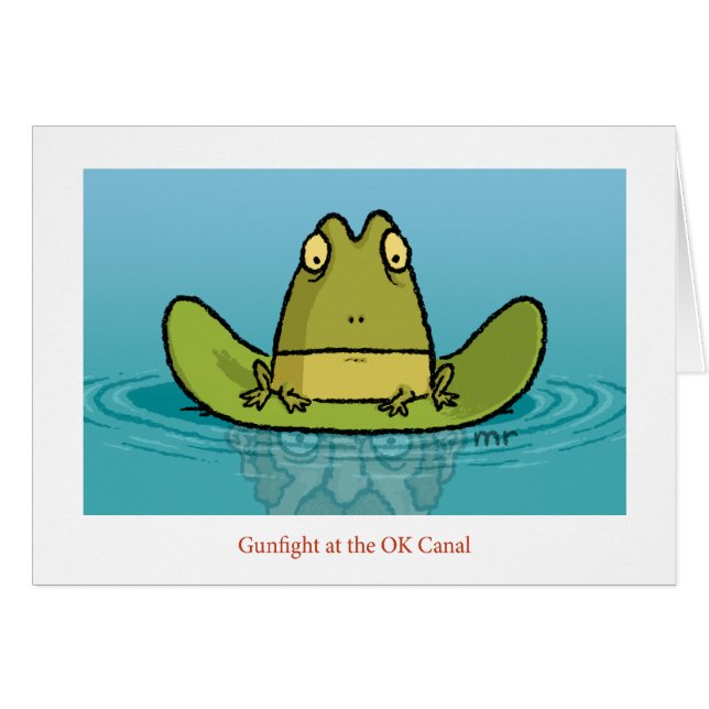 良い運河カードの銃撃戦 (正面横)