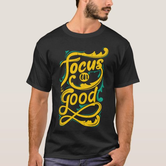 良い部分に焦点を合わせる1 Tシャツ (正面)